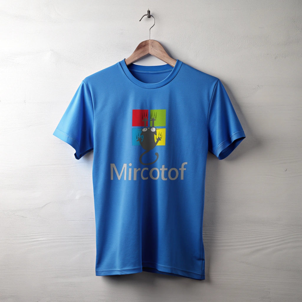 חולצת טריקו מודפסת "Mircotof"