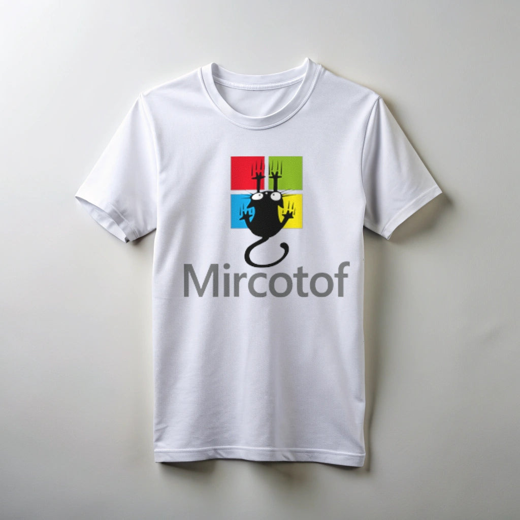 חולצת טריקו מודפסת "Mircotof"