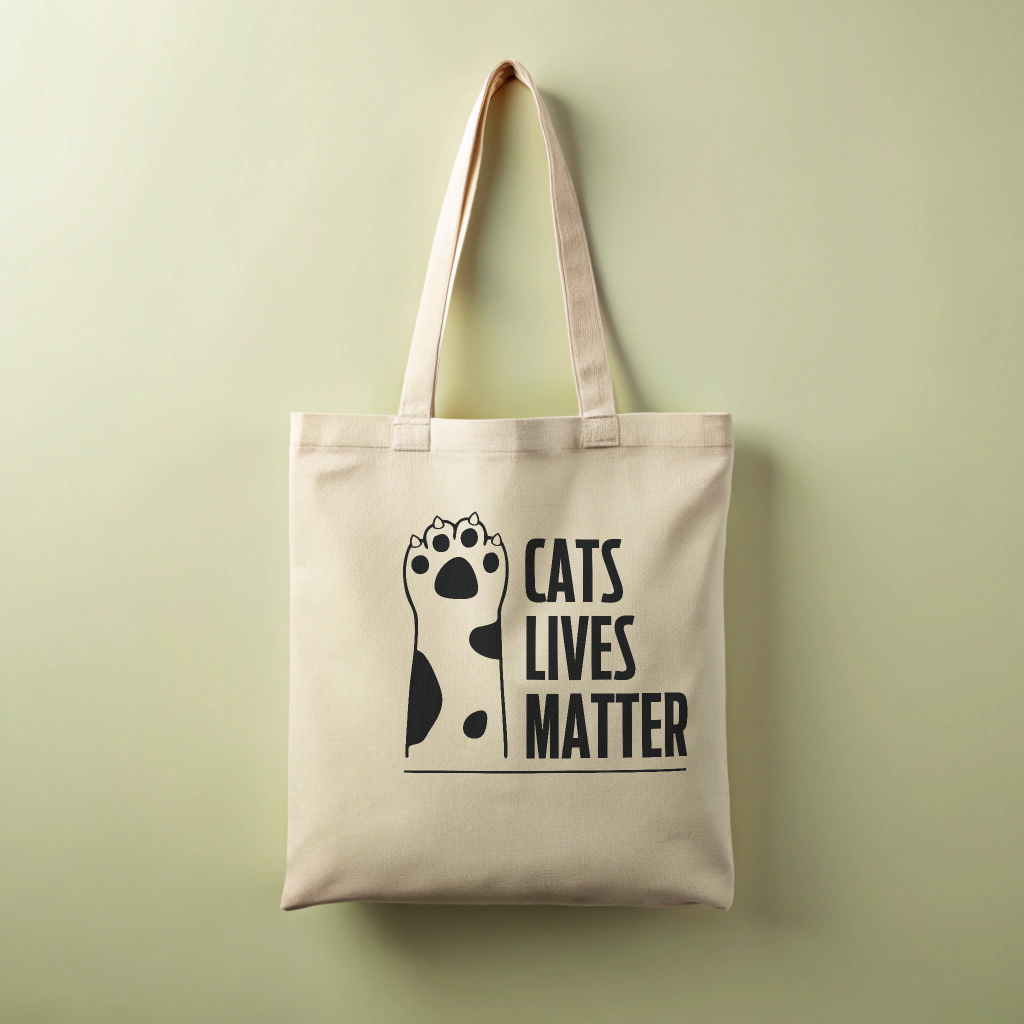 תיק-Cat Lives Matter