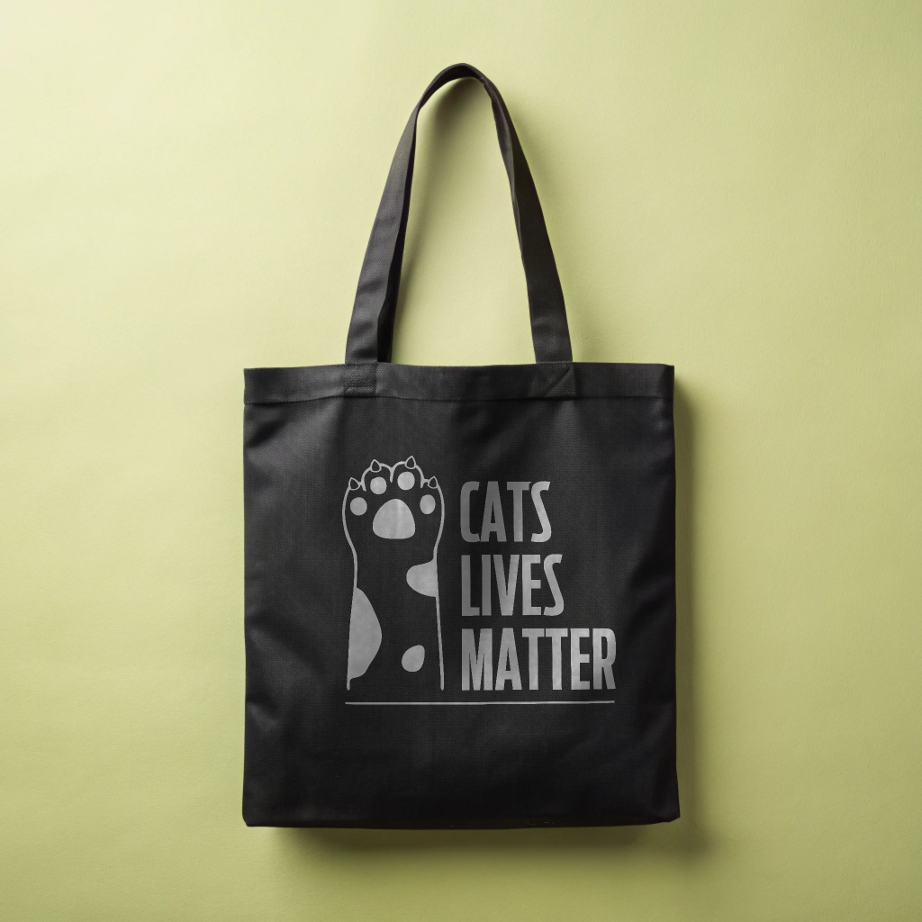 תיק-Cat Lives Matter