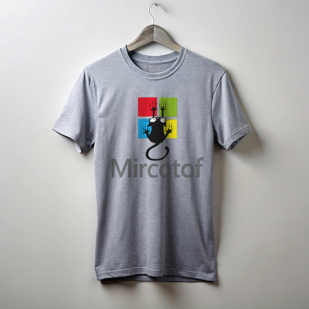 חולצת טריקו מודפסת "Mircotof"