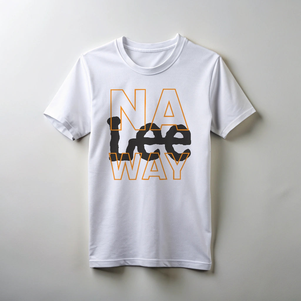 Футболка с принтом «Na Lee Way»