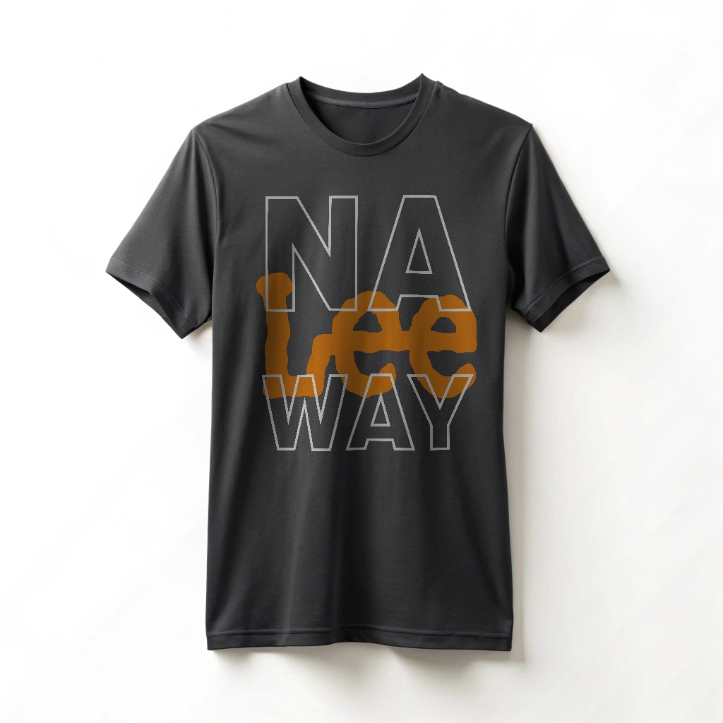 Футболка с принтом «Na Lee Way»