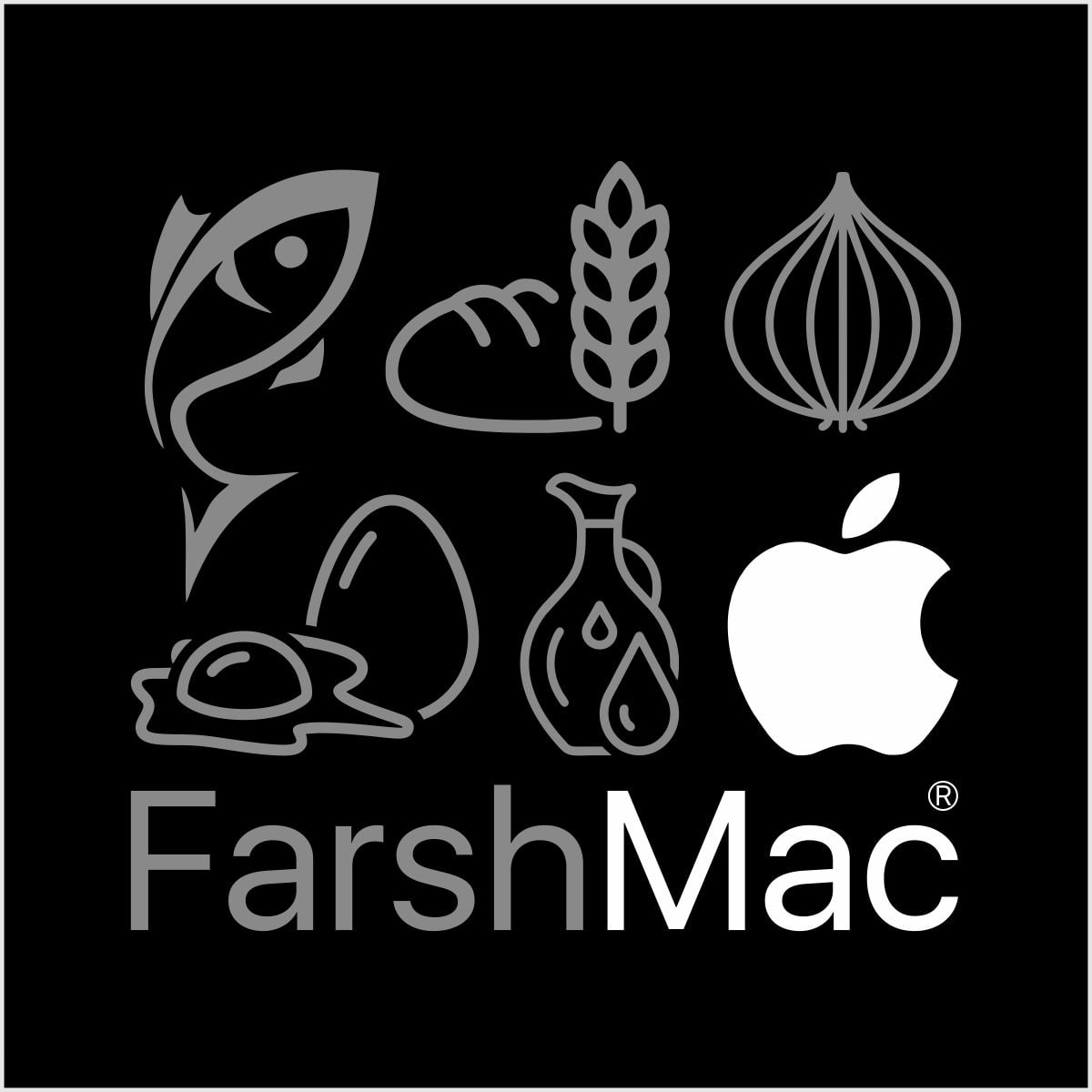 חולצת טריקו מודפסת "Farsh-Mac"