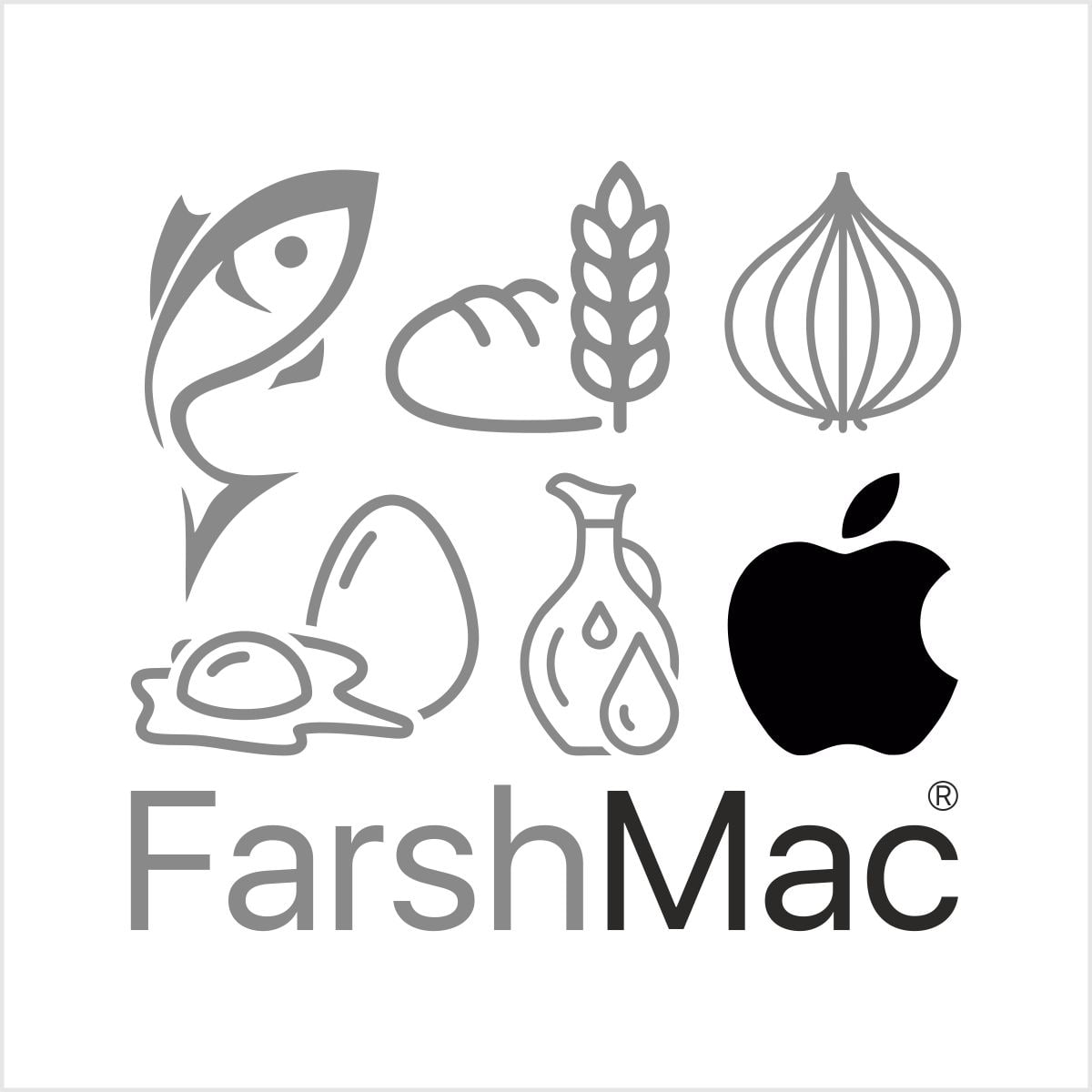 חולצת טריקו מודפסת "Farsh-Mac"