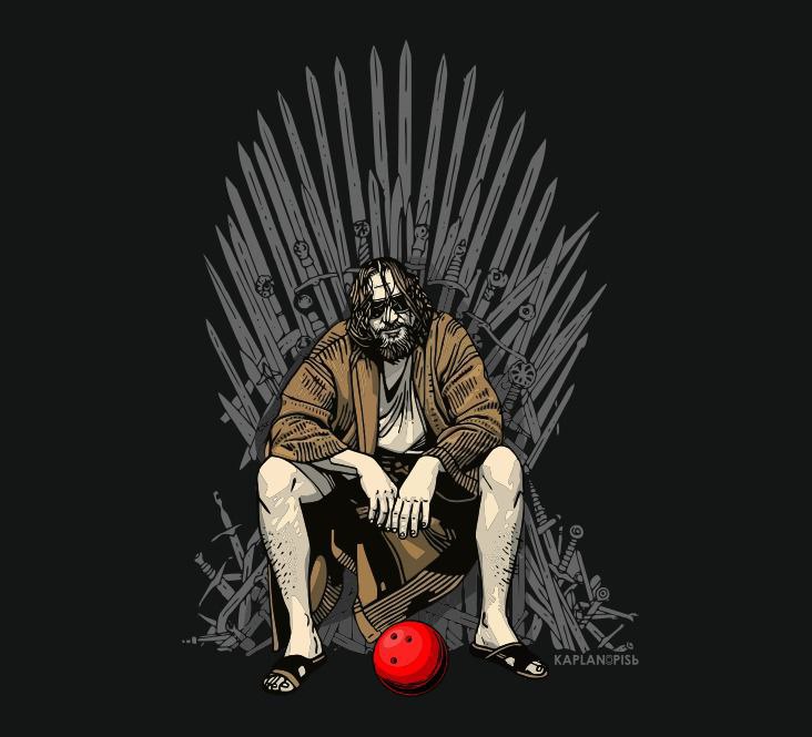 Футболка с принтом-Лебовски