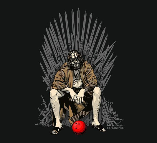 Printed t-shirt-Lebovski