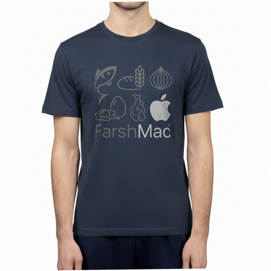 חולצת טריקו מודפסת "Farsh-Mac"